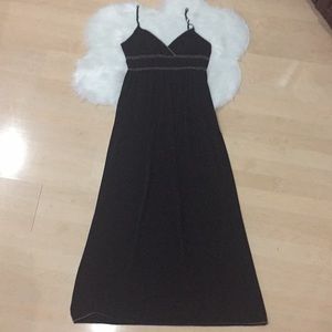 Max Studio Black maxi dress. Size: medium